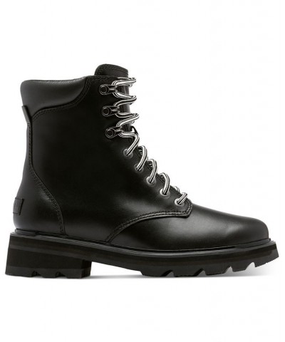 Lennox Lace-Up Boots Black $43.02 Shoes