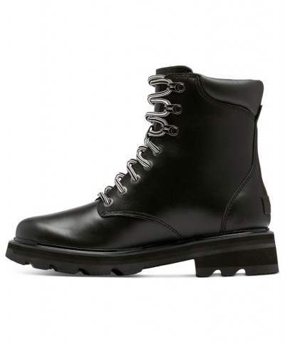 Lennox Lace-Up Boots Black $43.02 Shoes