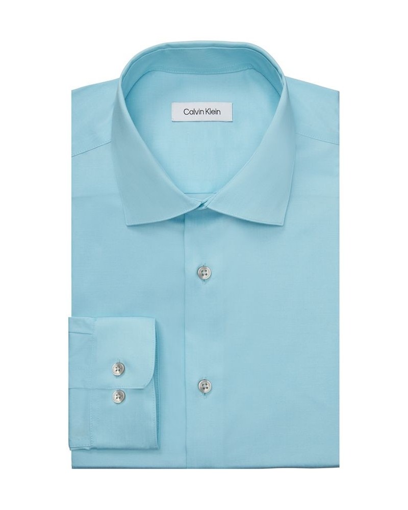 Calvin Klein Men's Steel Regular Fit Stain Shield Performance Dress Shirt PD08 $35.80 Dress Shirts