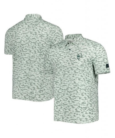 Men's Green WM Phoenix Open Go-To Camo Tri-Blend Polo Shirt $39.90 Polo Shirts