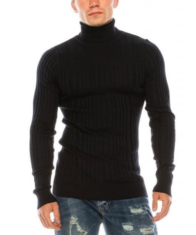 Men's Modern Ribbed Sweater Navy $32.90 Sweaters