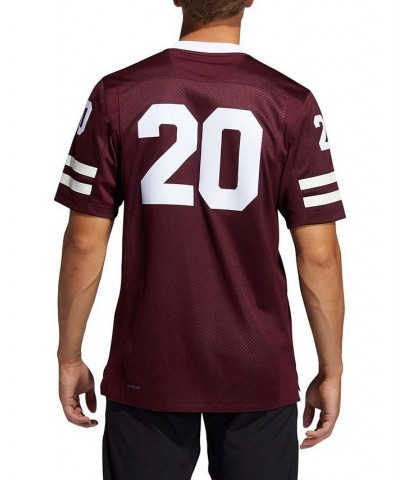 Men's 20 Maroon Mississippi State Bulldogs Premier Strategy Football Jersey $53.30 Jersey