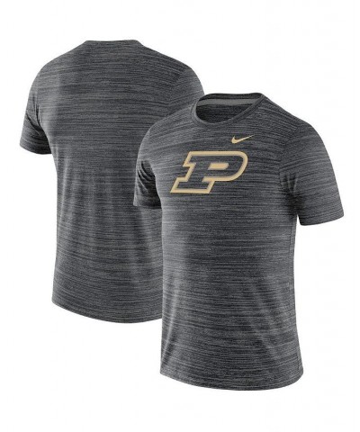 Men's Black Purdue Boilermakers Team Logo Velocity Legend Performance T-shirt $27.50 T-Shirts