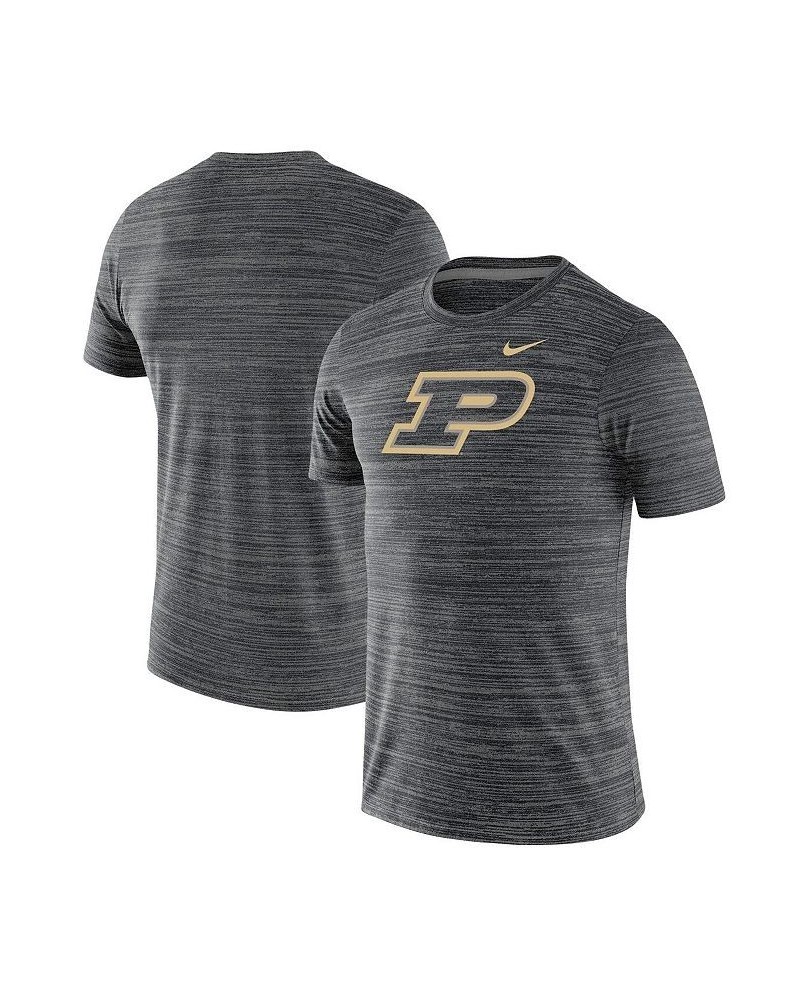 Men's Black Purdue Boilermakers Team Logo Velocity Legend Performance T-shirt $27.50 T-Shirts