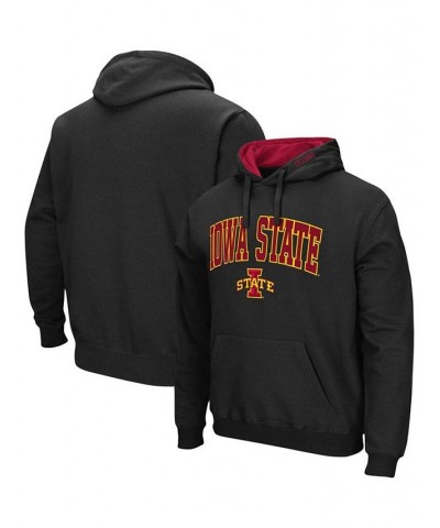 Men's Black Iowa State Cyclones Arch Logo 3.0 Pullover Hoodie $19.27 Sweatshirt