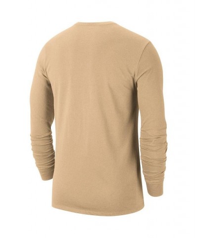 Men's Tan Oregon State Beavers 2-Hit Long Sleeve T-shirt $20.25 T-Shirts