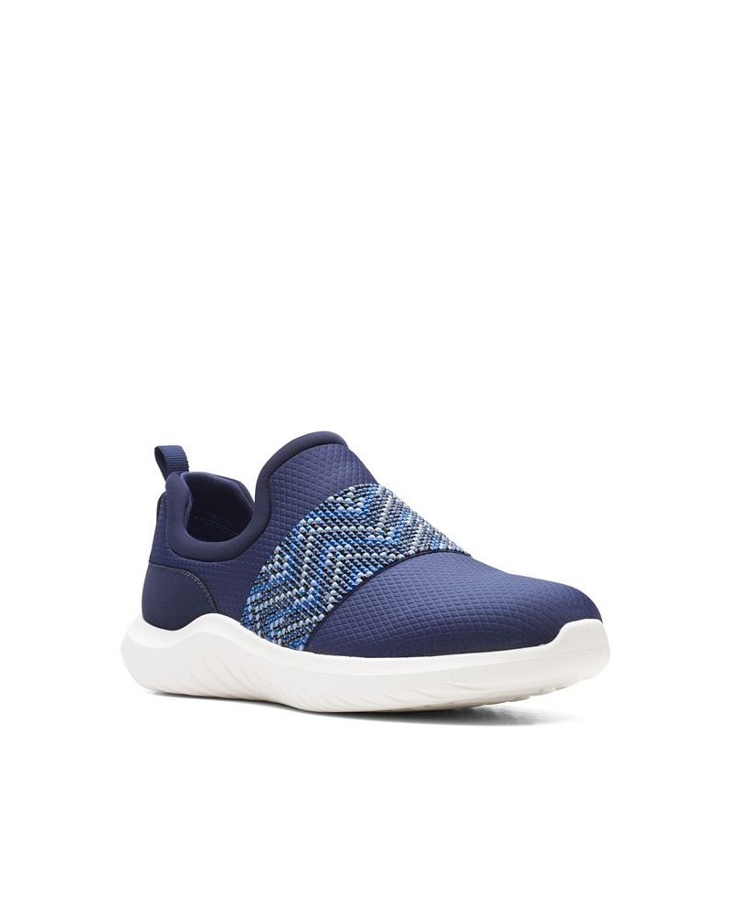 Women's Cloudstepper Nova Way Slip-on Sneaker Blue $34.00 Shoes