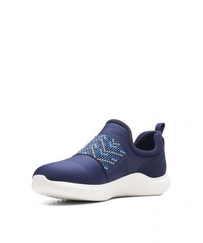 Women's Cloudstepper Nova Way Slip-on Sneaker Blue $34.00 Shoes