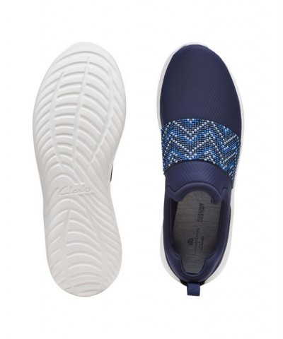 Women's Cloudstepper Nova Way Slip-on Sneaker Blue $34.00 Shoes