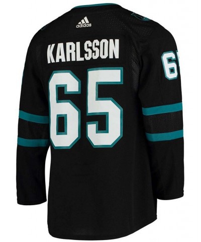 Men's Erik Karlsson Black San Jose Sharks Alternate Authentic Player Jersey $84.60 Jersey