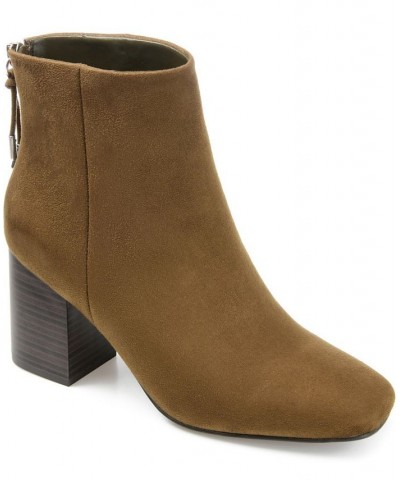 Women's Audrina Bootie Olive $45.00 Shoes