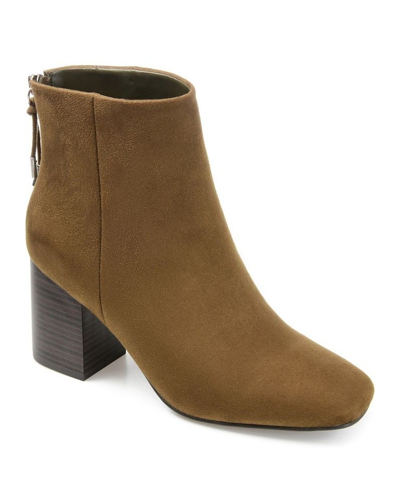 Women's Audrina Bootie Olive $45.00 Shoes