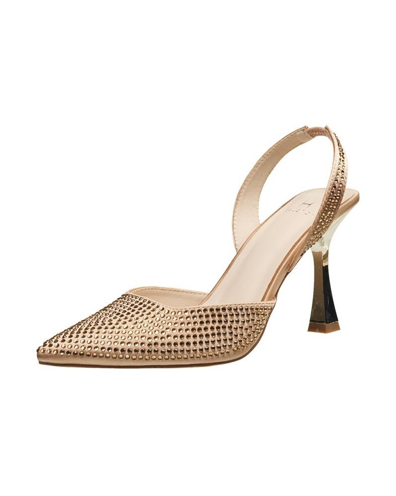 Women's Hawaii Embellished Pumps Gold $39.20 Shoes