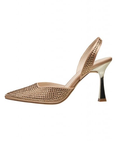 Women's Hawaii Embellished Pumps Gold $39.20 Shoes