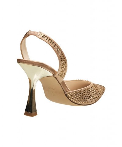 Women's Hawaii Embellished Pumps Gold $39.20 Shoes