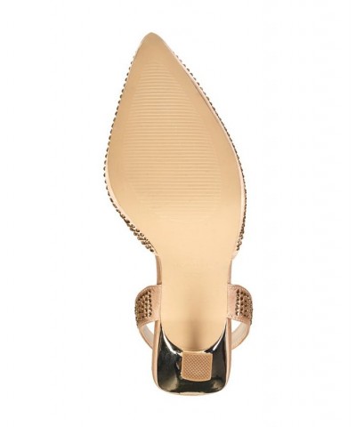 Women's Hawaii Embellished Pumps Gold $39.20 Shoes