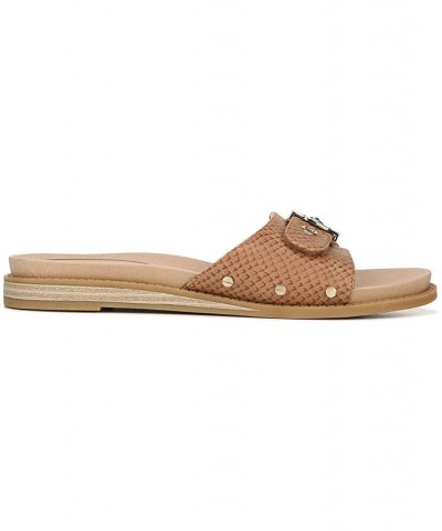 Women's Originalist Slide Sandals Tan/Beige $34.40 Shoes