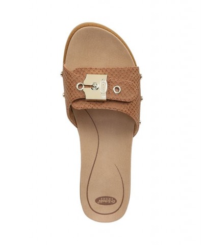 Women's Originalist Slide Sandals Tan/Beige $34.40 Shoes