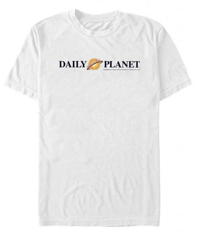 DC Men's Superman Daily Planet Text Logo Short Sleeve T-Shirt $14.00 T-Shirts