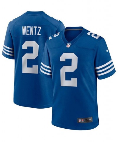 Men's Carson Wentz Royal Indianapolis Colts Alternate Game Jersey $42.90 Jersey