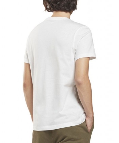 Men's Slim-Fit Identity Big Logo Short-Sleeve T-Shirt White/black $11.28 T-Shirts