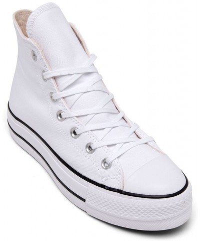 Women's Chuck Taylor All Star Lift Platform High Top Casual Sneakers $46.75 Shoes