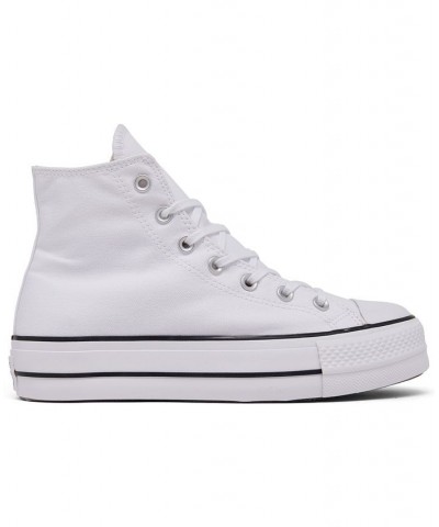 Women's Chuck Taylor All Star Lift Platform High Top Casual Sneakers $46.75 Shoes