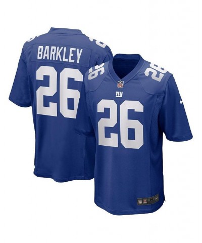 Men's Saquon Barkley Royal New York Giants Game Jersey $57.40 Jersey