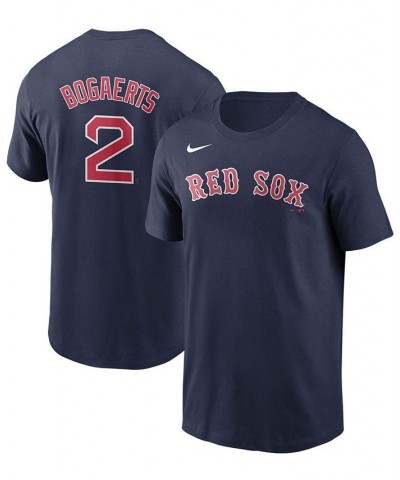 Men's Xander Bogaerts Navy Boston Red Sox Name Number T-shirt $27.49 T-Shirts