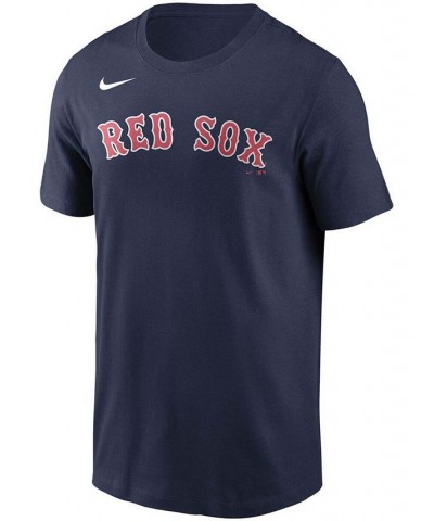 Men's Xander Bogaerts Navy Boston Red Sox Name Number T-shirt $27.49 T-Shirts