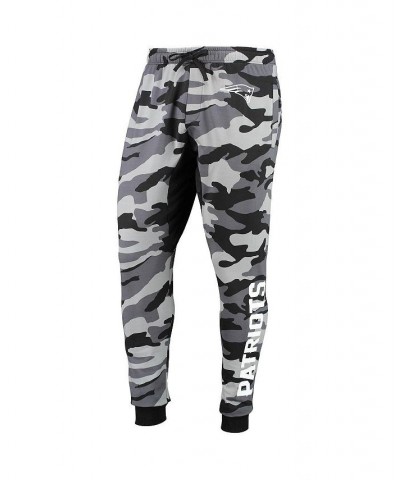 Men's Black New England Patriots Camo Jogger Pants $36.56 Pants