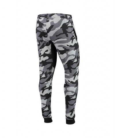 Men's Black New England Patriots Camo Jogger Pants $36.56 Pants