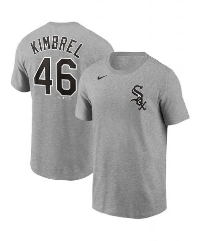 Men's Craig Kimbrel Heather Gray Chicago White Sox Name and Number T-shirt $25.49 T-Shirts