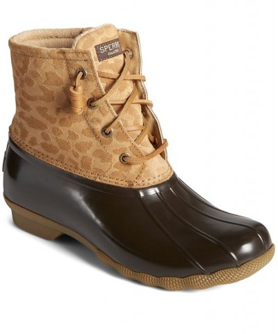 Women's Saltwater Duck Booties PD06 $41.59 Shoes