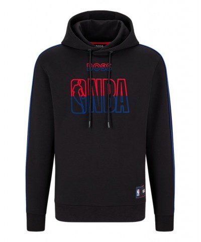 BOSS x NBA Men's Long Sleeve Hoodie Black $56.67 Sweatshirt