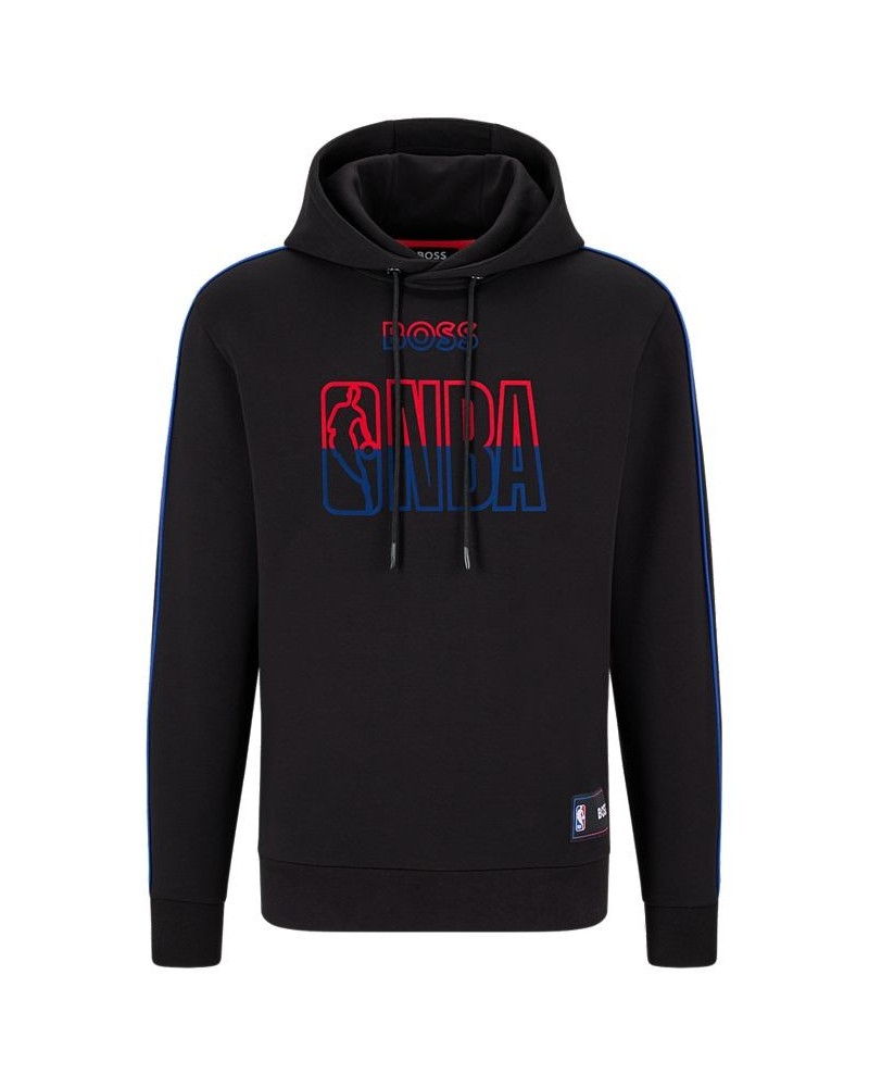 BOSS x NBA Men's Long Sleeve Hoodie Black $56.67 Sweatshirt