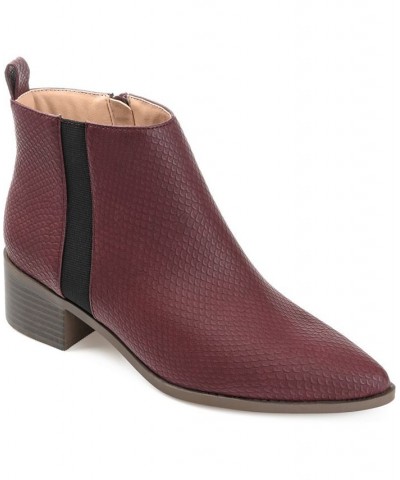 Women's Laurren Booties Purple $46.00 Shoes