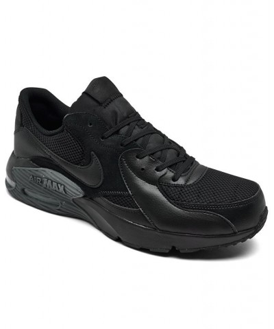 Men's Air Max Excee Running Sneakers Black $32.00 Shoes