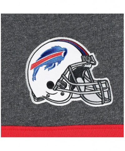 Men's Royal, Heather Charcoal Buffalo Bills Extreme Pullover Hoodie $48.95 Sweatshirt