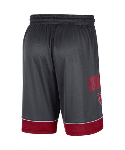 Men's Charcoal, Crimson Oklahoma Sooners Fast Break Performance Shorts $23.39 Shorts