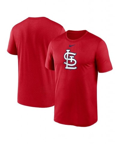 Men's Red St. Louis Cardinals New Legend Logo T-shirt $26.99 T-Shirts