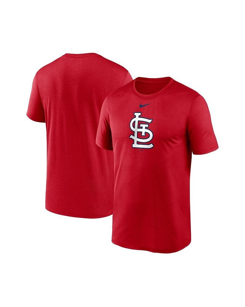 Men's Red St. Louis Cardinals New Legend Logo T-shirt $26.99 T-Shirts