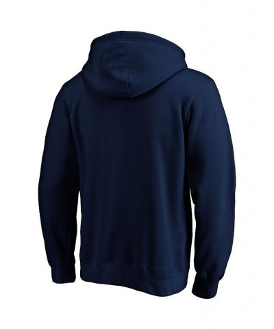 Men's Branded Deep Sea Blue Seattle Kraken Primary Logo Pullover Hoodie $29.00 Sweatshirt