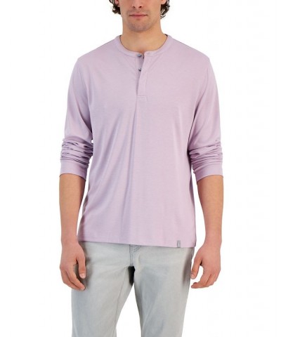 Men's Alfatech Solid Henley PD07 $15.39 T-Shirts