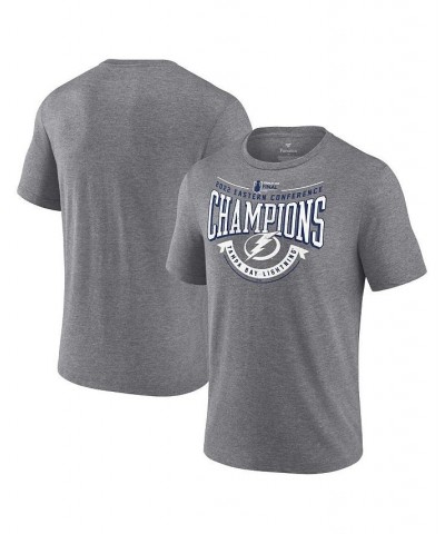 Men's Branded Heathered Gray Tampa Bay Lightning 2022 Eastern Conference Champions Go Ahead Goal Tri-Blend T-shirt $19.00 T-S...