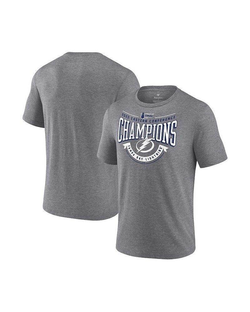 Men's Branded Heathered Gray Tampa Bay Lightning 2022 Eastern Conference Champions Go Ahead Goal Tri-Blend T-shirt $19.00 T-S...