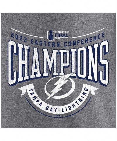 Men's Branded Heathered Gray Tampa Bay Lightning 2022 Eastern Conference Champions Go Ahead Goal Tri-Blend T-shirt $19.00 T-S...