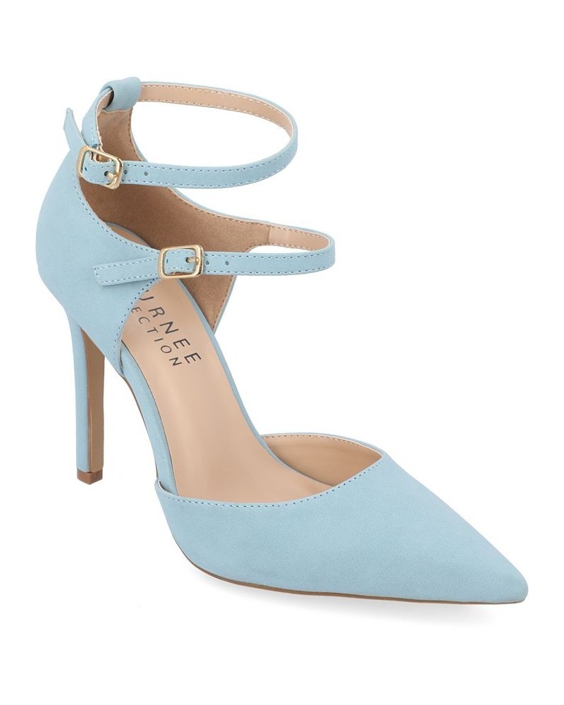 Women's Lilyann Stilettos Blue $41.00 Shoes