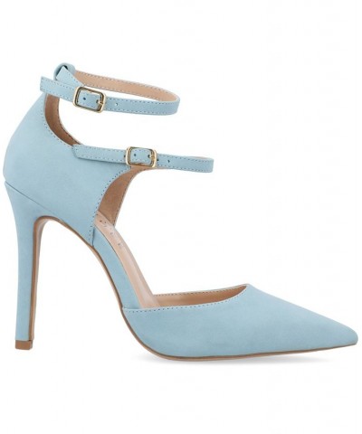 Women's Lilyann Stilettos Blue $41.00 Shoes