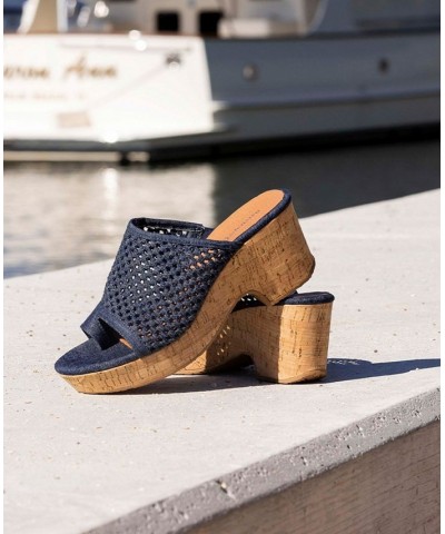 Bethie Wedge Slide Sandals PD03 $43.35 Shoes